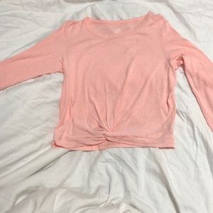 Aerie Real Soft Ribbed Cross Over Long Sleeve
